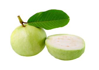 Guava (tropical fruit) on transparent png