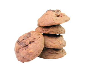 cookies with chocolate on transparent png