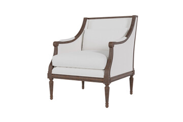 Sofa chair created from a 3D program