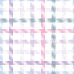 Rainbow Pastel Plaid textured Seamless Pattern