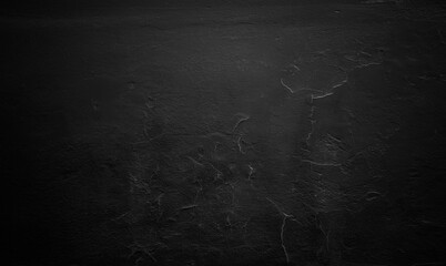 Black concrete street wall background or texture