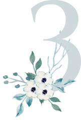 watercolor- lettering- font- bouquet- floral alphabet- alphabet- abc- white flower- line texture- rustic- romantic- wedding ornament- wedding decorative- wedding- font illustration- letter