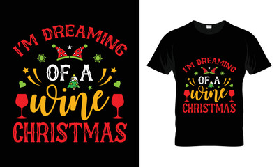 Obraz premium I'm dreaming of a wine Christmas