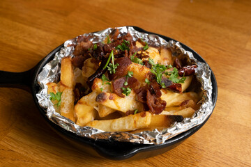Bacon French Fries with Cheese