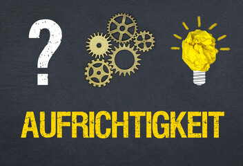 Aufrichtigkeit