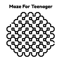 Maze For Teenager
