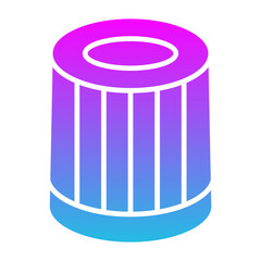Filter Glyph Gradient Icon