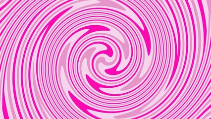 ピンク色の渦まき背景素材