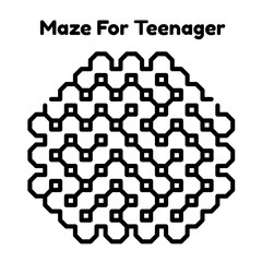 Maze For Teenager