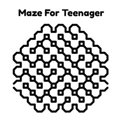 Maze Challenge For Boys And Girls