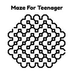 Maze Challenge For Boys And Girls