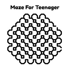 Maze Challenge For Boys And Girls
