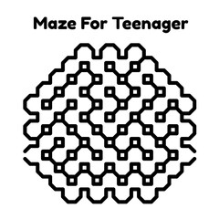 Maze Challenge For Boys And Girls