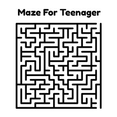 Maze Challenge For Boys And Girls