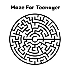 Maze Challenge For Boys And Girls