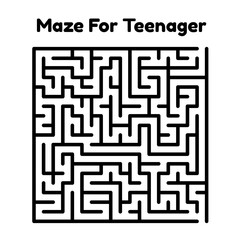 Maze Challenge For Boys And Girls