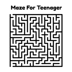 Maze Challenge For Boys And Girls