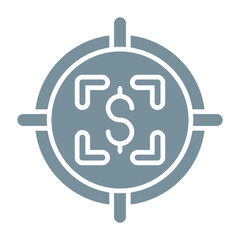 Focus Multicolor Glyph Icon