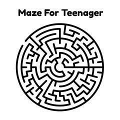 Maze Challenge For Boys And Girls