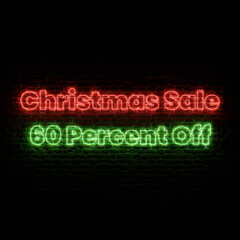 Christmas Sale 60 Percent Off