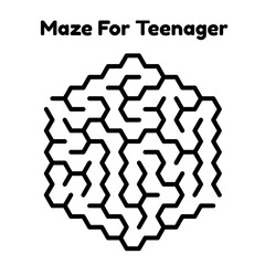 Maze Book Pages For Teenager's