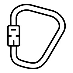 Carabiner Icon Style