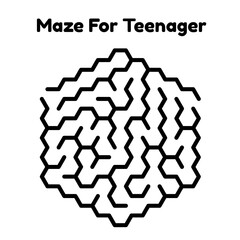 Maze Book Pages For Teenager's