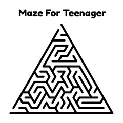 Maze Challenge For Teenager's