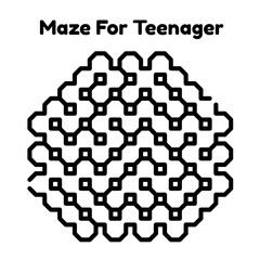 Maze Challenge For Teenager's