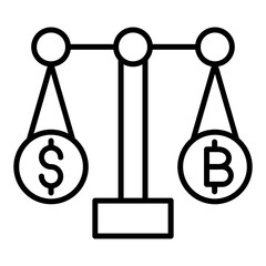 Finance Law Icon Style
