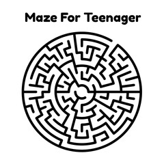 Maze Challenge For Teenager's