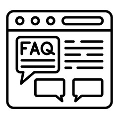 FAQ Icon Style