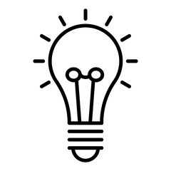 Fototapeta premium Circular Lamp Icon Style