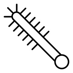 Test Tube Brush Icon Style