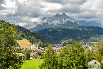 View of Fiera di Primiero, Trentino Alto Adige - Italy