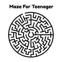 Maze Challenge For Teenager's