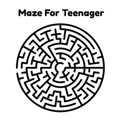 Maze Challenge For Teenager's