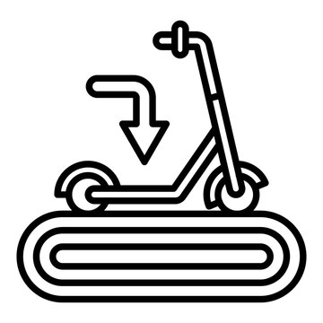 Learning Curve Icon Style