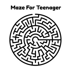 Maze For Teenager
