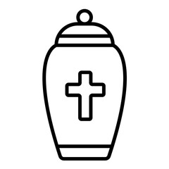 Obraz premium Ashes Icon Style