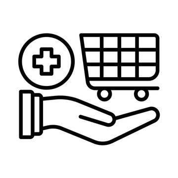 Medical Ecommerce Provider Icon Style