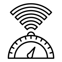 High Speed Internet Icon Style