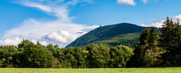 Le massif du Haut-Koenigsbourg, CEA, Alsace, Vosges, Grand Est, France