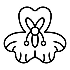 Alstroemeria Icon Style