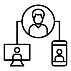 Customer Data Platforms Icon Style