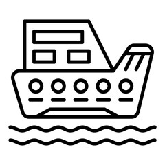 Boat Icon Style