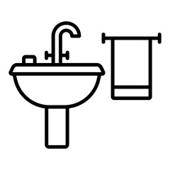 Bathroom Icon Style