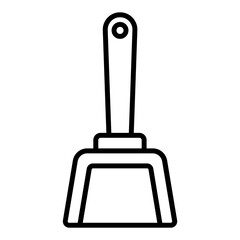 Dustpan Icon Style
