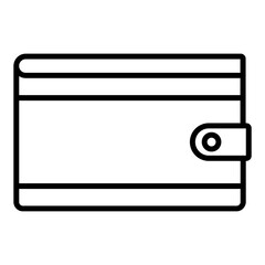 Fototapeta premium Wallet Icon Style