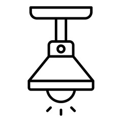 Pendant Light Icon Style © Circlon
